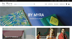 Desktop Screenshot of bymyra.nl
